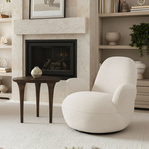   Walnut Finished Side Table | Oroa.com
