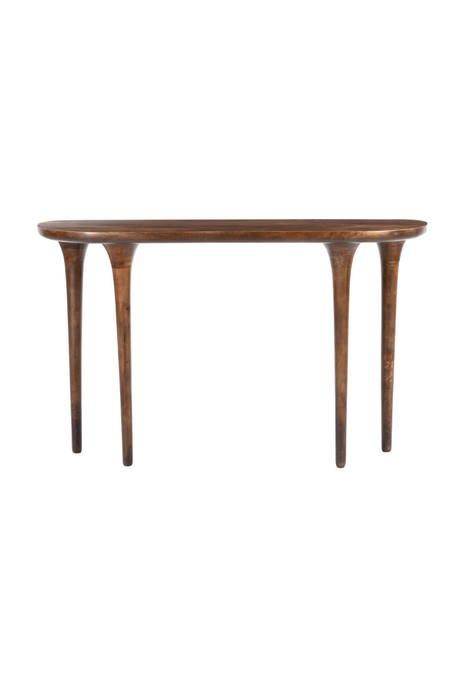   Walnut Finished Console Table | Oroa.com