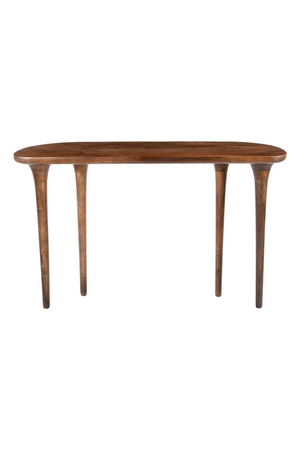   Walnut Finished Console Table | Oroa.com