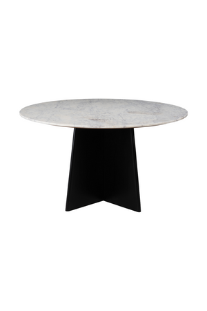   Round White Dining Table | Oroa.com