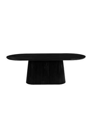  Black Mango Wood Dining Table | Oroa.com