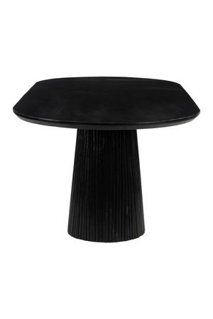   Black Mango Wood Dining Table | Oroa.com