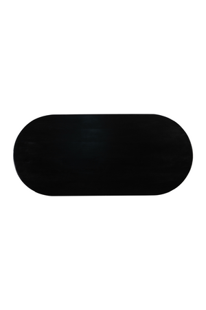   Black Mango Wood Dining Table | Oroa.com