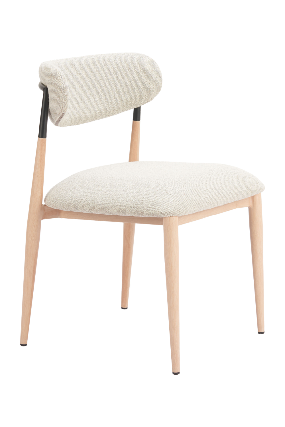   Gray Fabric Armless Dining Chairs (2) | Oroa.com