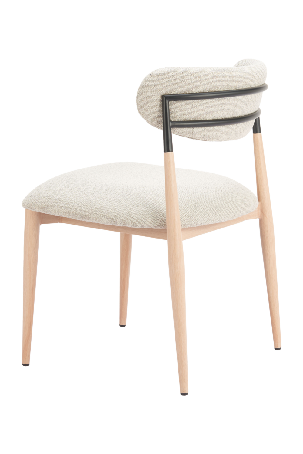   Gray Fabric Armless Dining Chairs (2) | Oroa.com