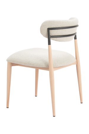   Gray Fabric Armless Dining Chairs (2) | Oroa.com