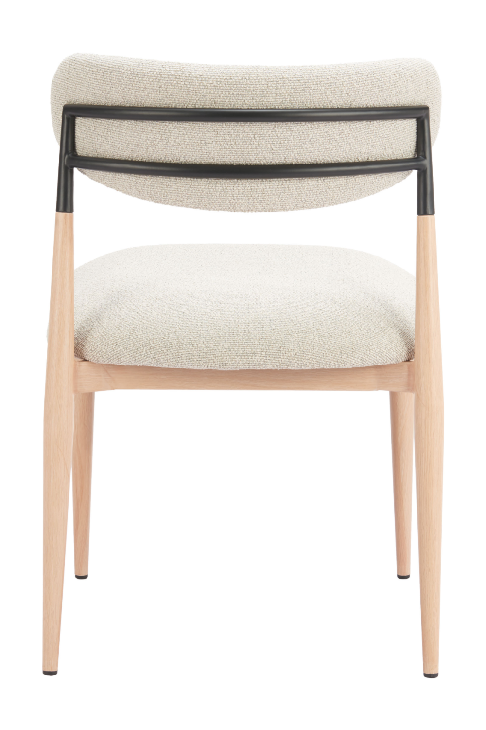   Gray Fabric Armless Dining Chairs (2) | Oroa.com
