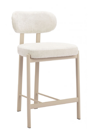   Gray Textured Weave Counter Stools (2) | Oroa.com