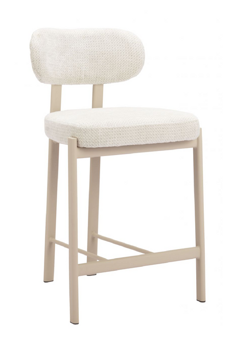   Gray Textured Weave Counter Stools (2) | Oroa.com
