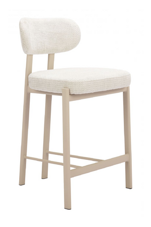   Gray Textured Weave Counter Stools (2) | Oroa.com