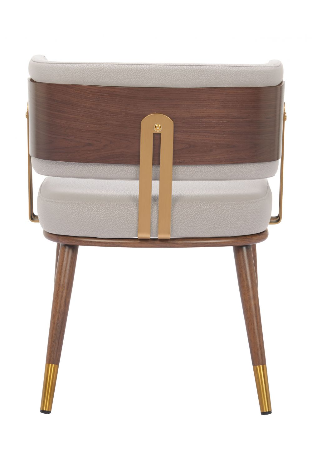   Beige Leather Dining Chair | Oroa.com