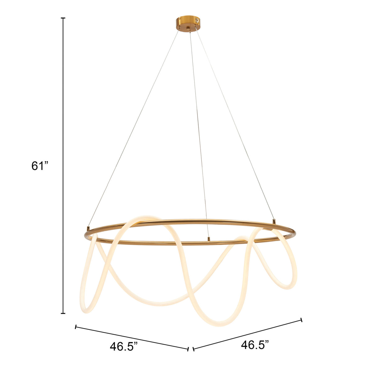   Flexible LED Tube Pendant Lamp | Oroa.com