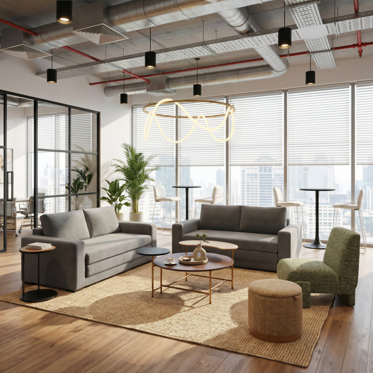   Flexible LED Tube Pendant Lamp | Oroa.com