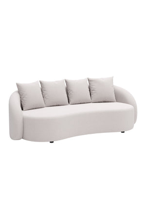   Beige Freeform Outdoor Sofa | Oroa.com