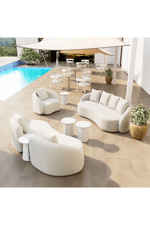   White Outdoor Side Table | Oroa.com