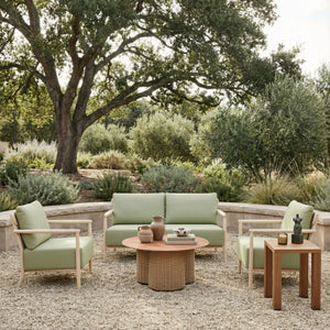   Natural Rattan Look Coffee Table | Oroa.com