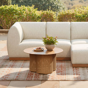   Natural Rattan Look Coffee Table | Oroa.com