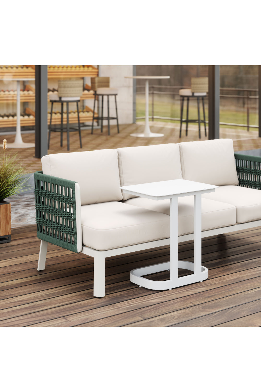   Outdoor Aluminum End Table | Oroa.com
