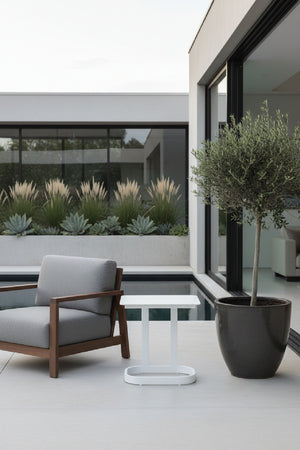   Outdoor Aluminum End Table | Oroa.com