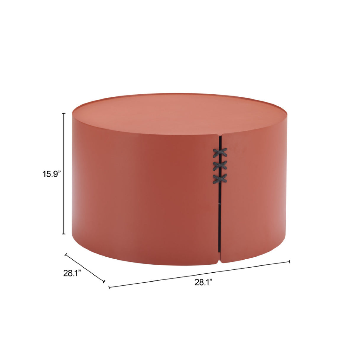   Brown Aluminum Outdoor Coffee Table | Oroa.com