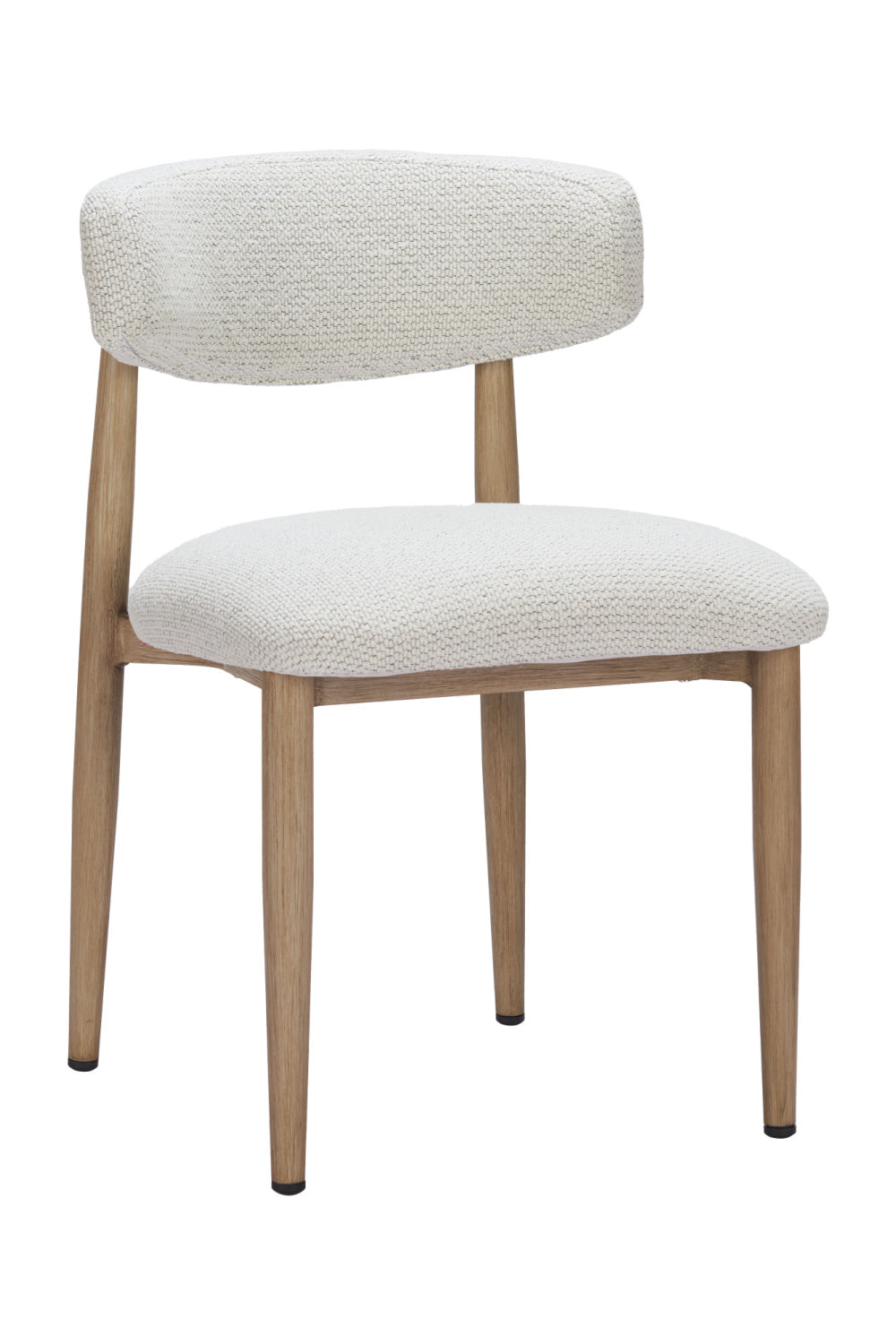   White Padded Outdoor Dining Chair | Oroa.com