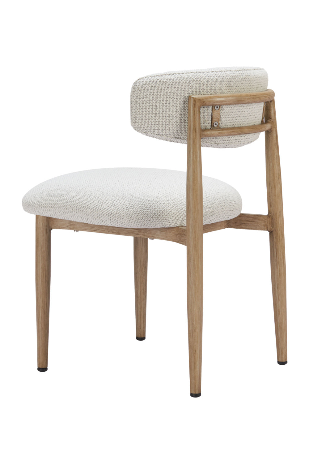   White Padded Outdoor Dining Chair | Oroa.com