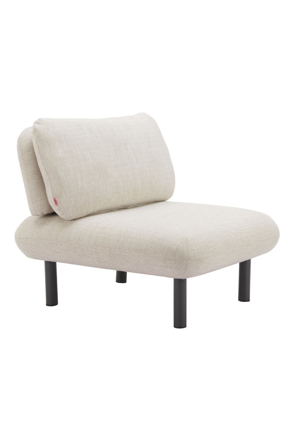   Beige Olefin Outdoor Accent Chair | Oroa.com