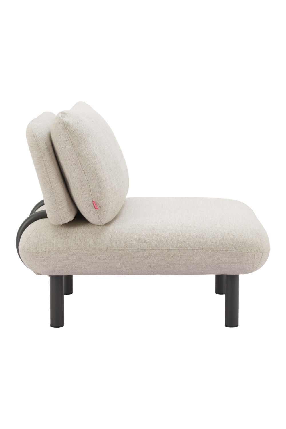   Beige Olefin Outdoor Accent Chair | Oroa.com