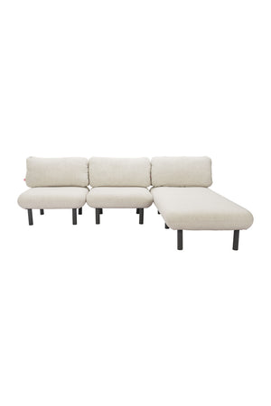   Beige Olefin Outdoor Accent Chair | Oroa.com