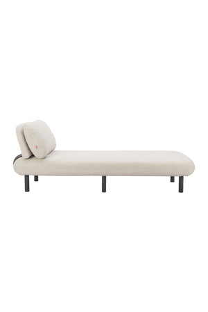   Beige Olefin Outdoor Chaise | Oroa.com