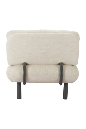   Beige Olefin Outdoor Chaise | Oroa.com
