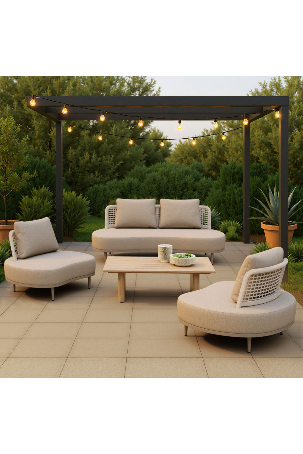   Rattan Weave Outdoor Accent Chair | Oroa.com