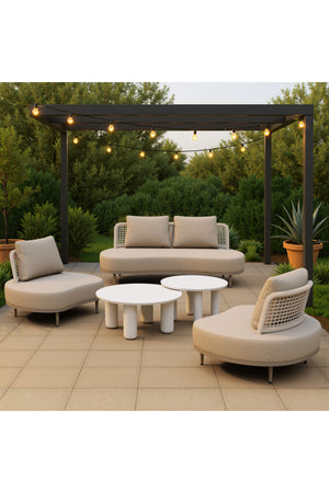   Rattan Weave Outdoor Accent Chair | Oroa.com