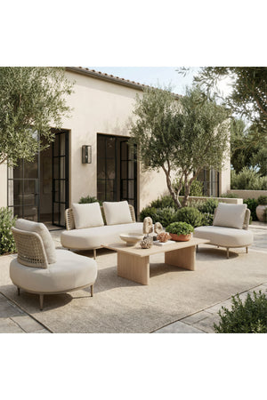   Rattan Weave Outdoor Accent Chair | Oroa.com