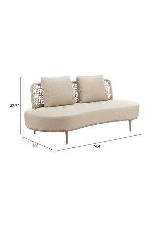   Rattan Weave Outdoor Sofa | Oroa.com