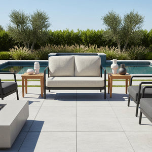   Aluminum Framed Outdoor Loveseat | Oroa.com