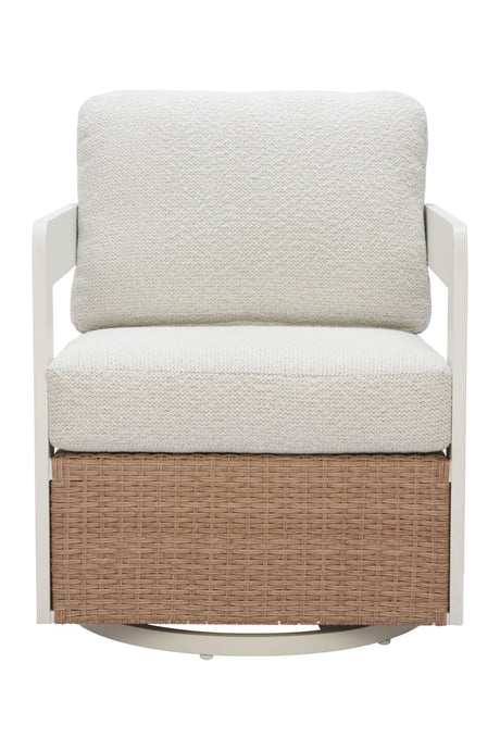   Brown Base Outdoor Swivel Chair | Oroa.com