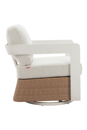   Brown Base Outdoor Swivel Chair | Oroa.com