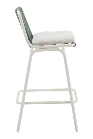   Green Outdoor Bar Stool Set (2) | Oroa.com