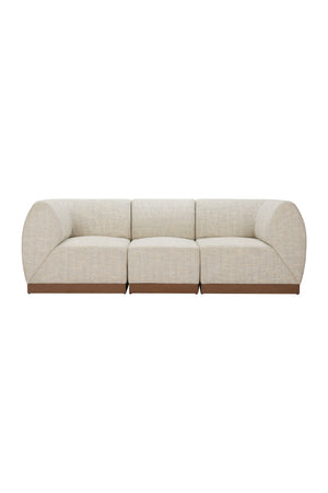   Beige Outdoor Armless Chair | Oroa.com