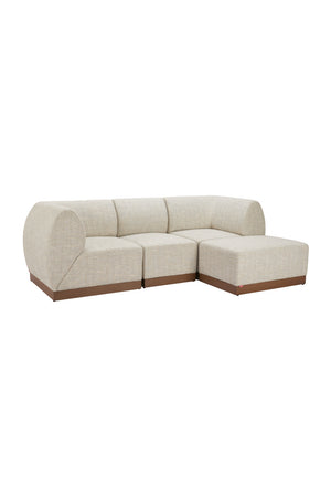   Beige Outdoor Corner Chair | Oroa.com