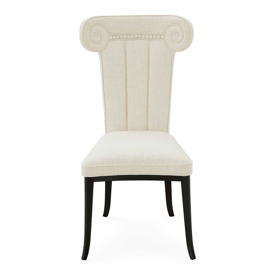   White High-Back Dining Chair | Oroa.com