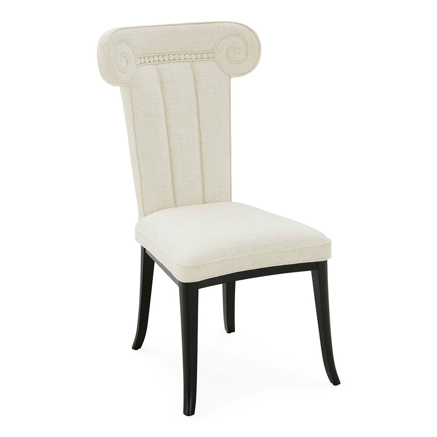   White High-Back Dining Chair | Oroa.com