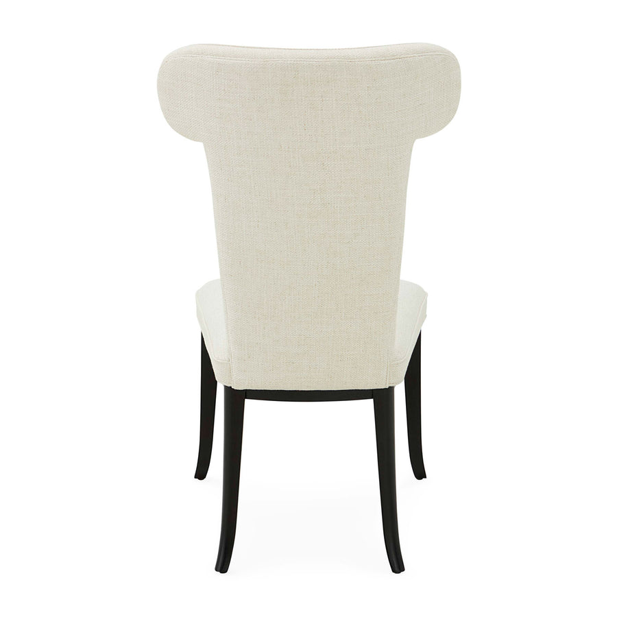   White High-Back Dining Chair | Oroa.com