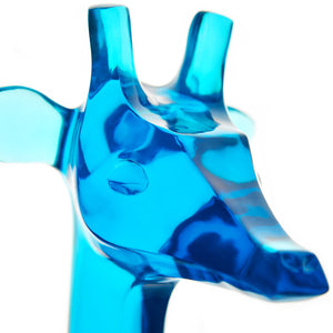   Blue Acrylic Animal Sculpture | Oroa.com