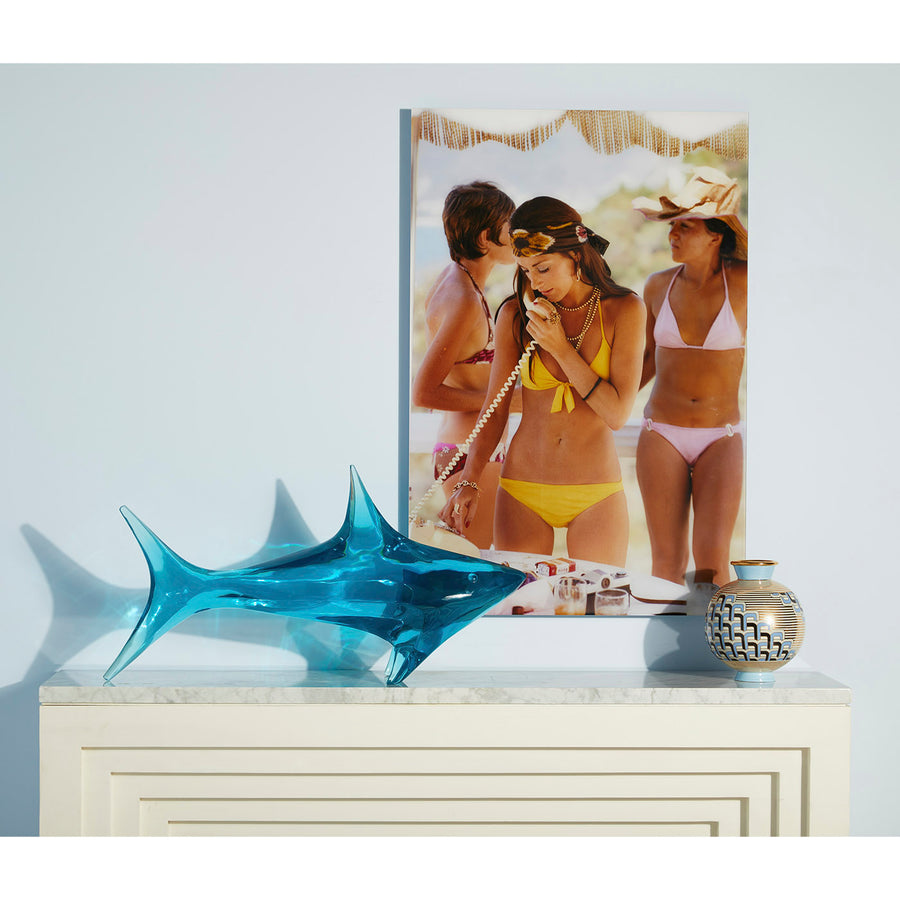   Blue Acrylic Decorative Object | Oroa.com