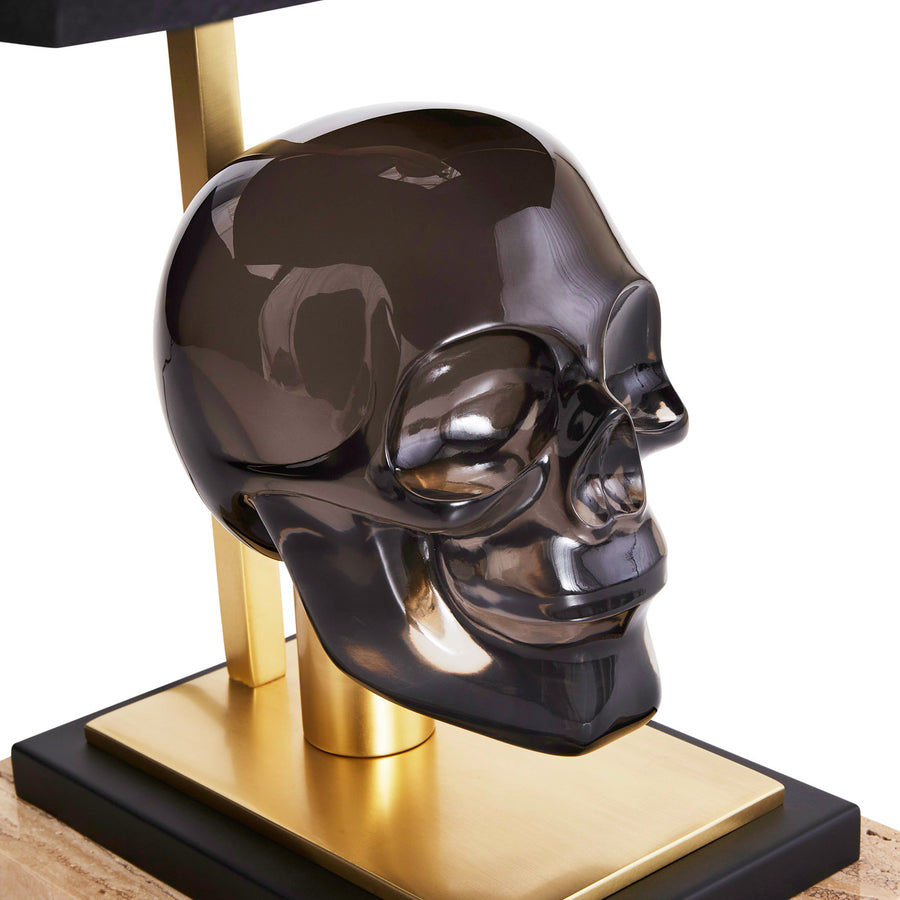   Black Silk Shade Table Lamp | Oroa.com