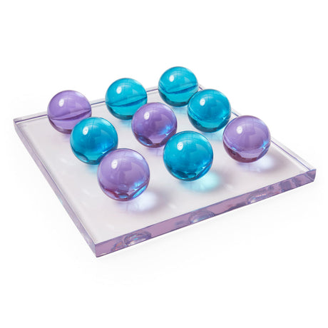   Acrylic Spheres Tic-Tac-Toe Set | Oroa.com