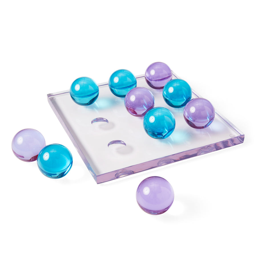   Acrylic Spheres Tic-Tac-Toe Set | Oroa.com