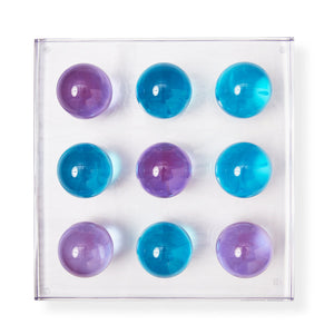   Acrylic Spheres Tic-Tac-Toe Set | Oroa.com